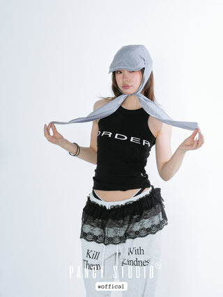 gray letter cap