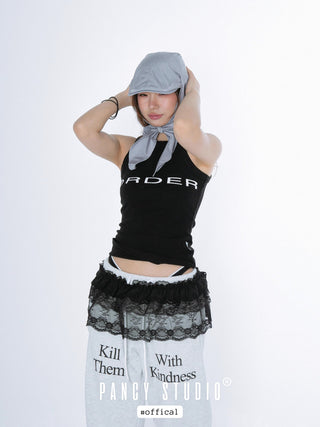 puffy lace skirt
