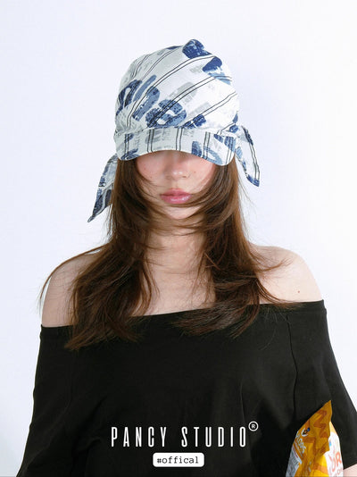 graffiti peaked cap