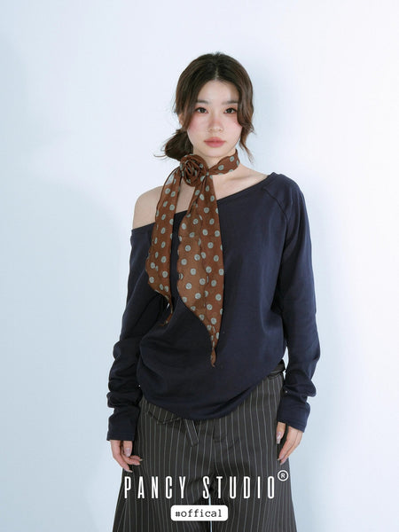 rose dot choker