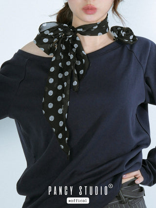 rose dot choker