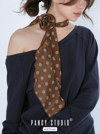 rose dot choker