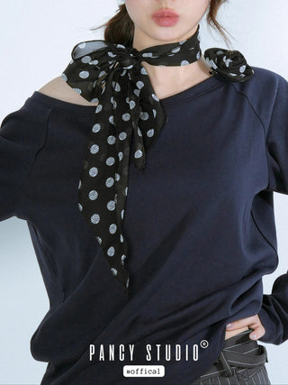 rose dot choker