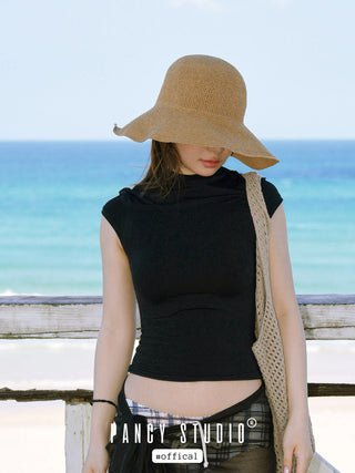 woven straw hat