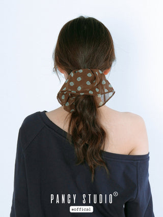 polka hair band
