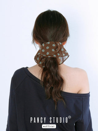 polka hair band