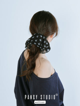 polka hair band