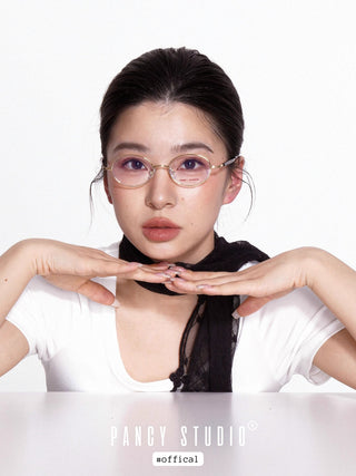 gold edge glasses