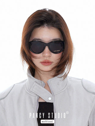 large rim sunglasses