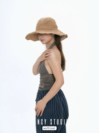 woven bucket hat