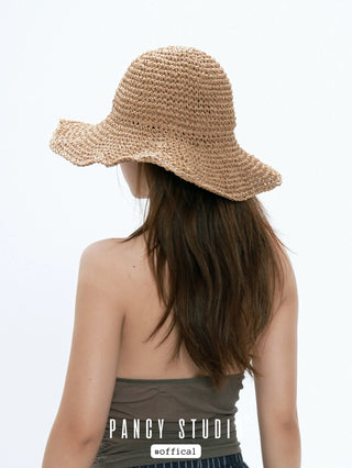 woven bucket hat