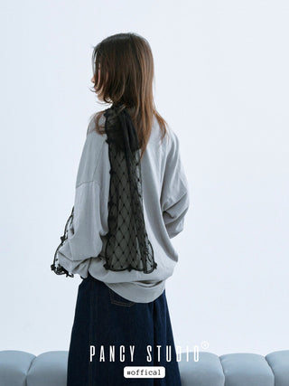 french lace scarf