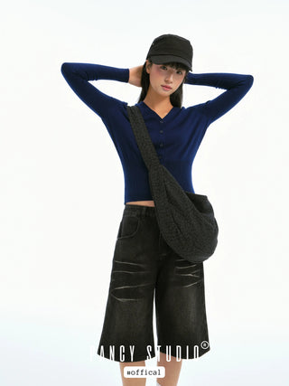 leopard messenger bag