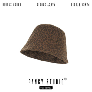 leopard bucket hat