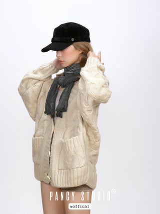 corduroy peaked cap