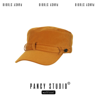 corduroy peaked cap