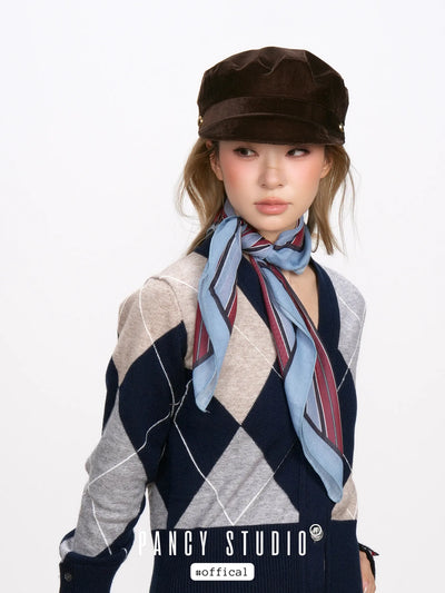 velvet beret