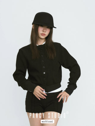 black wool hat