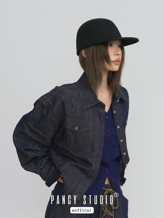 black wool hat
