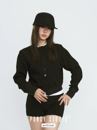 black wool hat