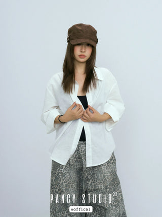 suede flat cap