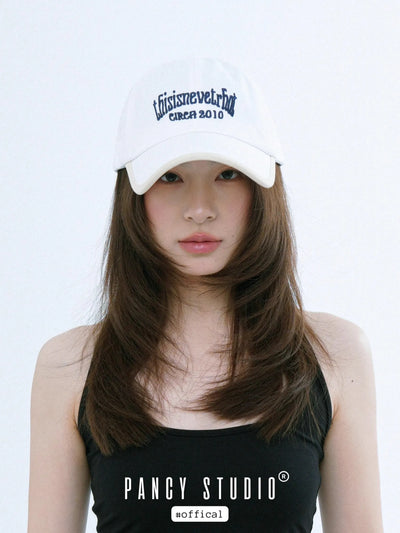 embroidered baseball cap
