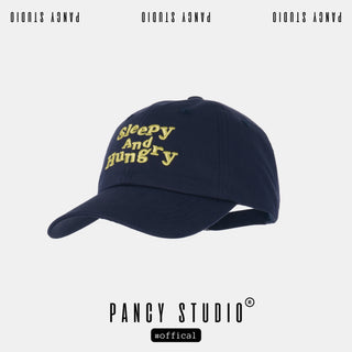 letter embroidered cap
