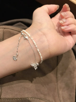 silver ball bracelet