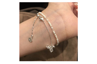 silver ball bracelet