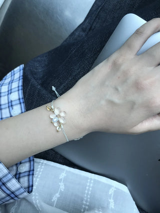pearl wrist chain