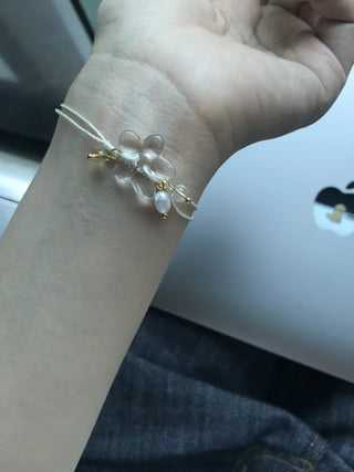 pearl wrist chain