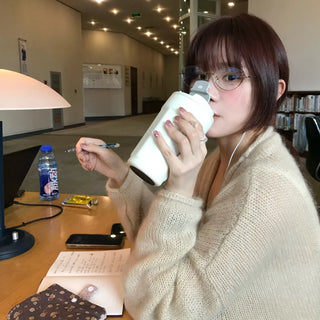 cream coffee glasses