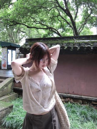 cream coffee glasses