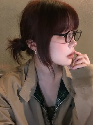 pearl zircon earrings