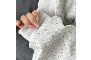 lilac butterfly sweater