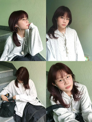 lilac butterfly sweater