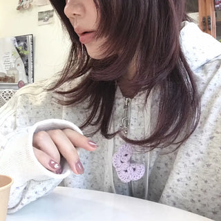 lilac butterfly sweater