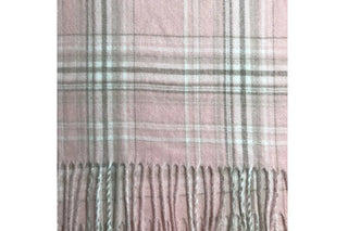 plaid wool scarf
