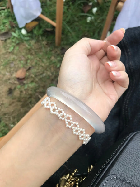 pearl ballet bracelet