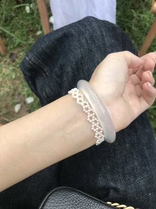 pearl ballet bracelet