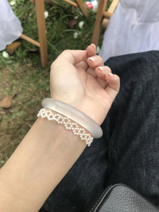 pearl ballet bracelet