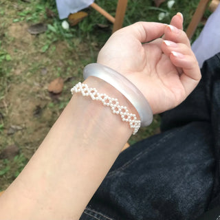 pearl ballet bracelet