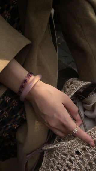violet bracelet