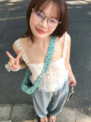 lace flower sling