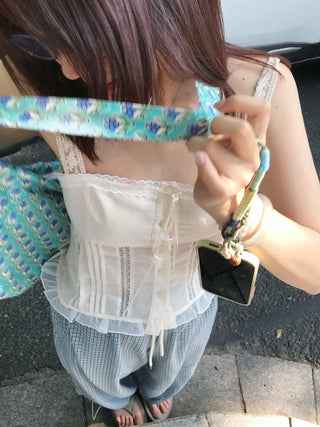lace flower sling