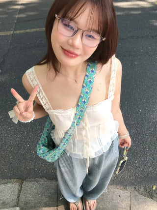lace flower sling