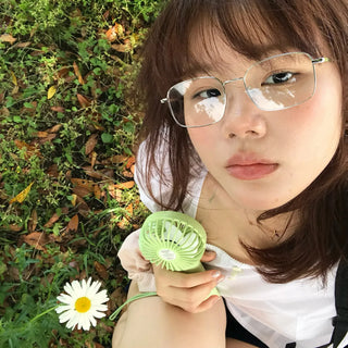 silver frame glasses