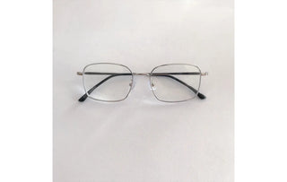 silver frame glasses