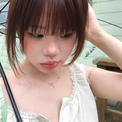 gold necklace