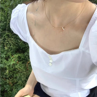 gold necklace